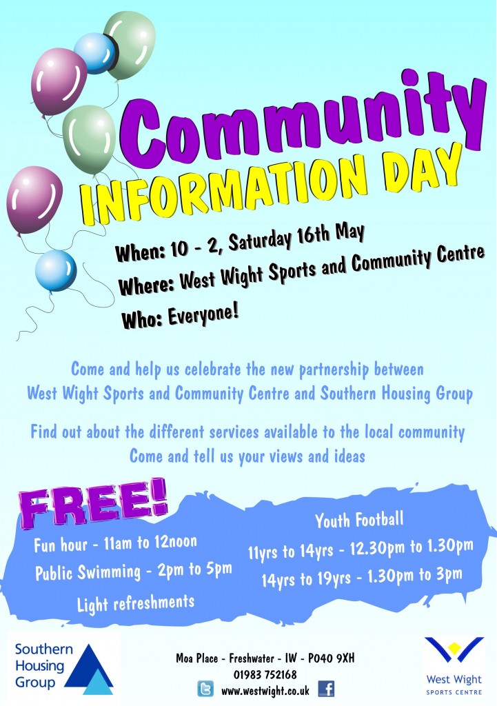 Community Info Day Poster