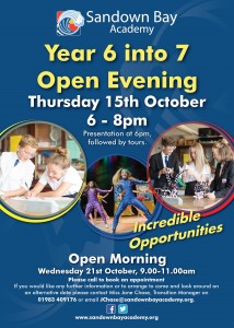 Sandown Bay Academy Open Evening (2)