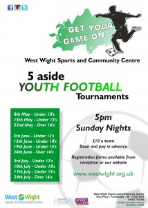 Youth 5aside Football Tournaments 2016