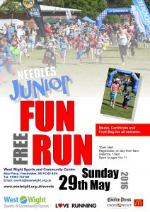 Needles Junior Fun Run Poster 2016